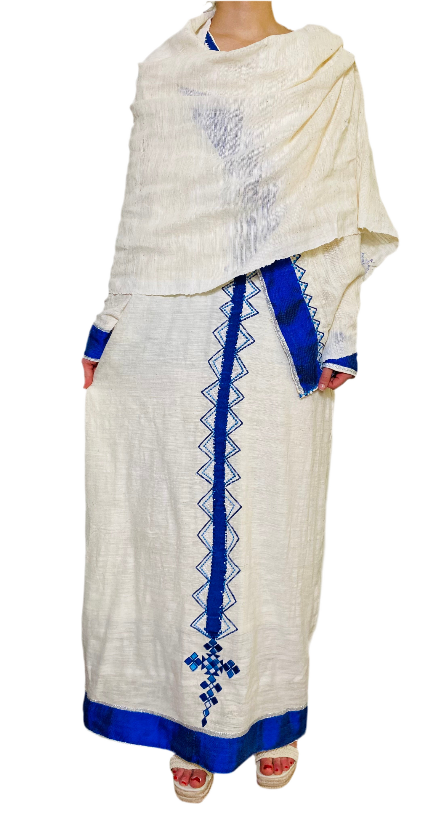 Fetel Habesha Kemis (ሀበሻ ቀሚስ ፈትል) Handmade