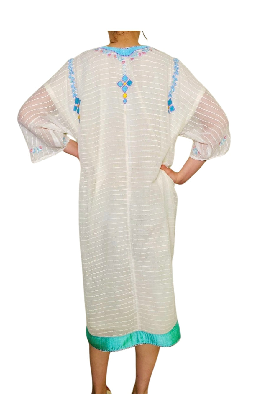 Summer Habesha Kemis(ሀበሻ ቀሚስ ሺሪሚሪ በጋ ) Handmade