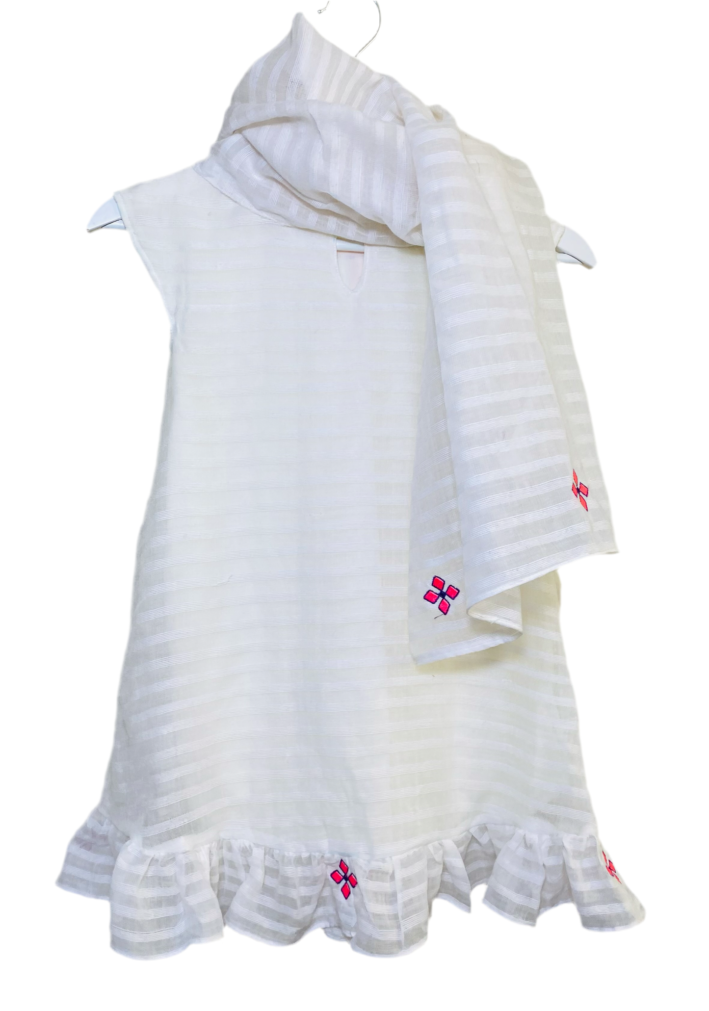 Girls dress Habesha Kemis shirt-Miri