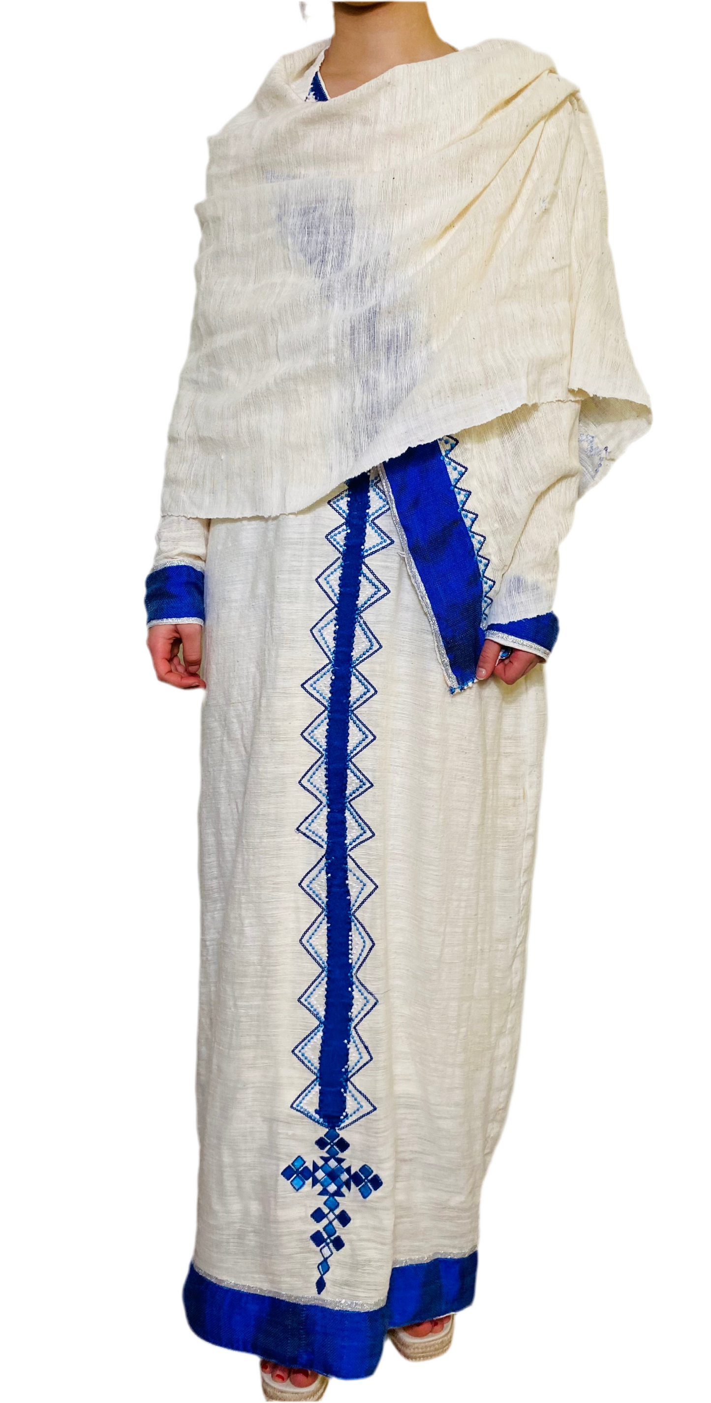 Fetel Habesha Kemis (ሀበሻ ቀሚስ ፈትል) Handmade