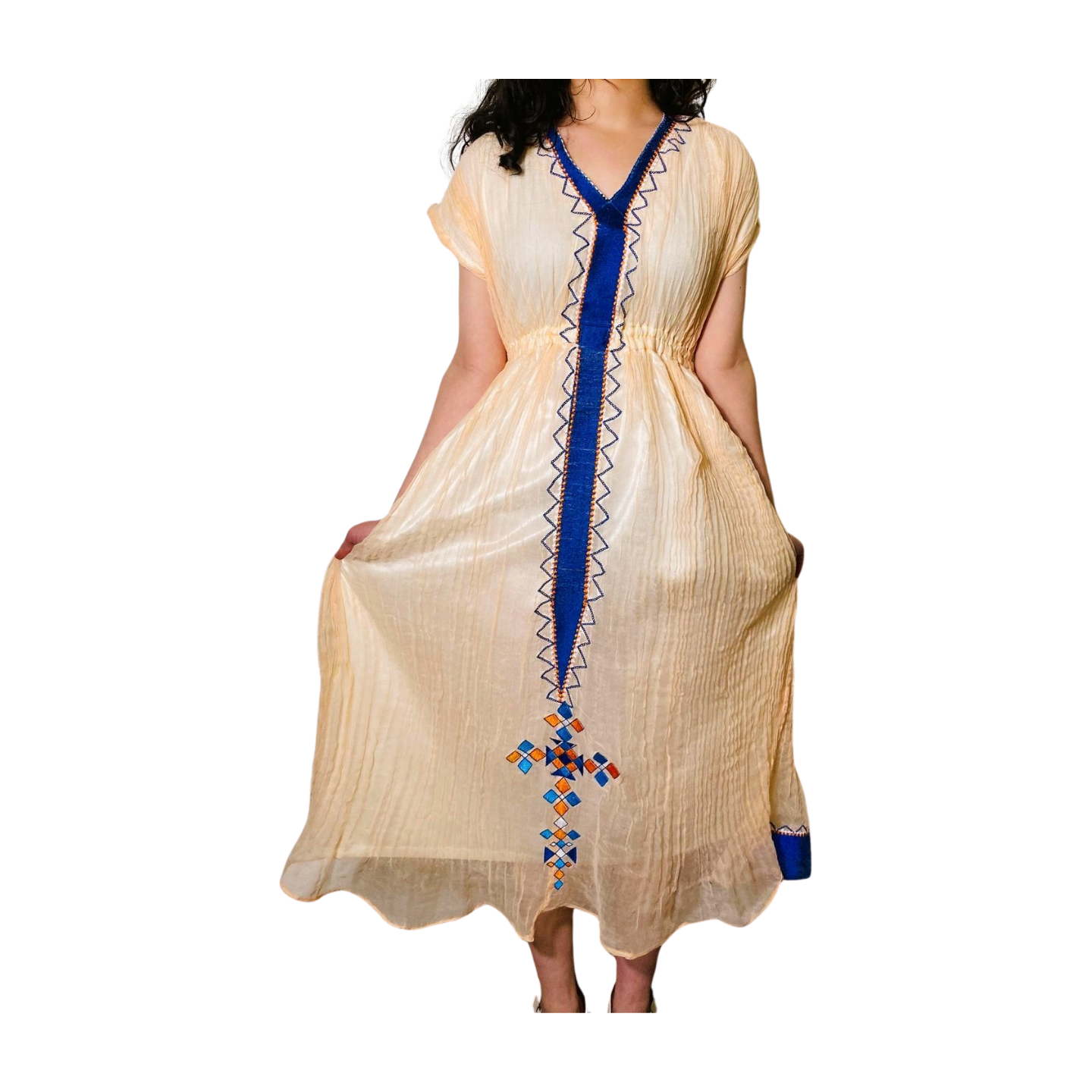 Habesha Kemis(ሀበሻ ቀሚስ) መነን Handmade