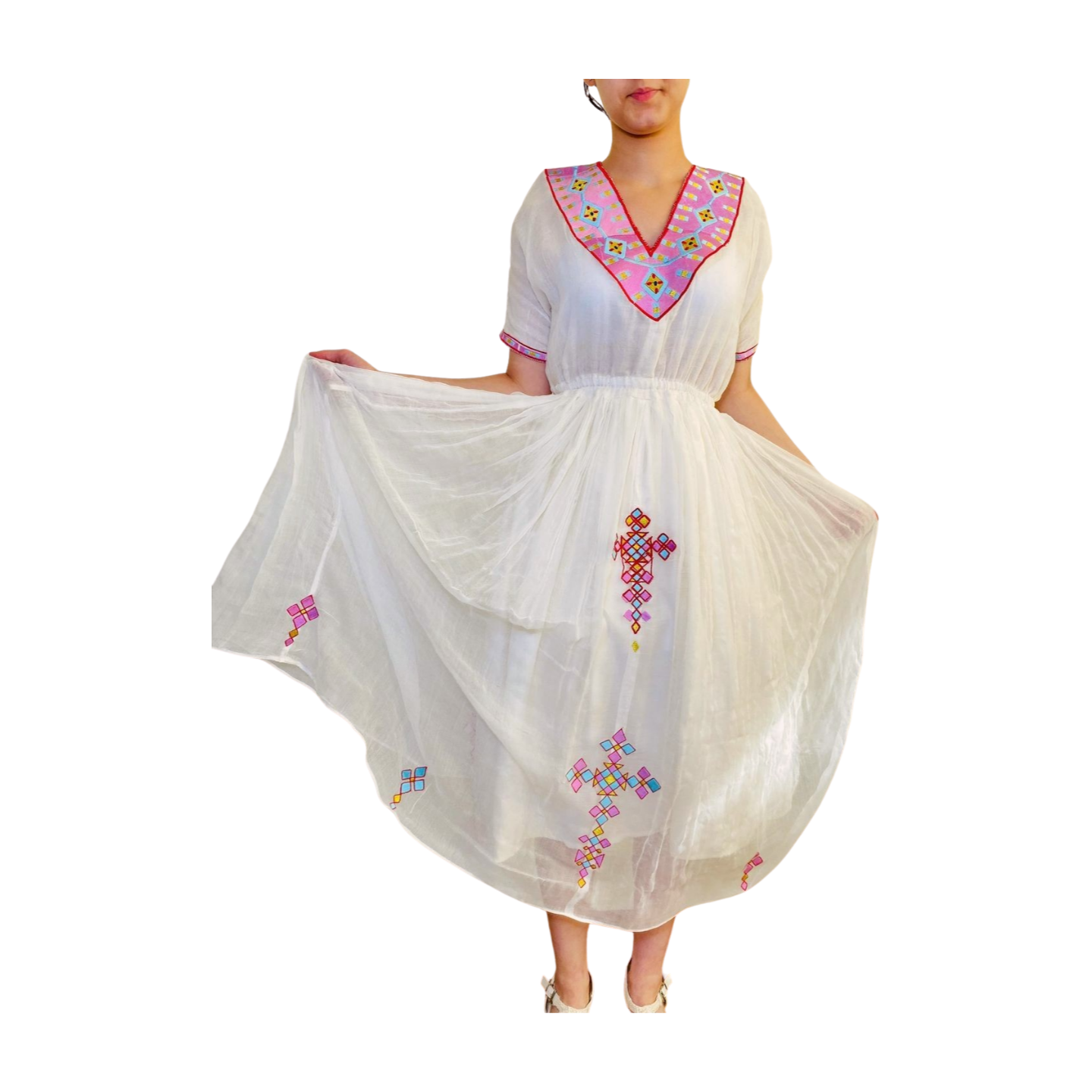Habesha Kemis(ሀበሻ ቀሚስ መነን) Handmade