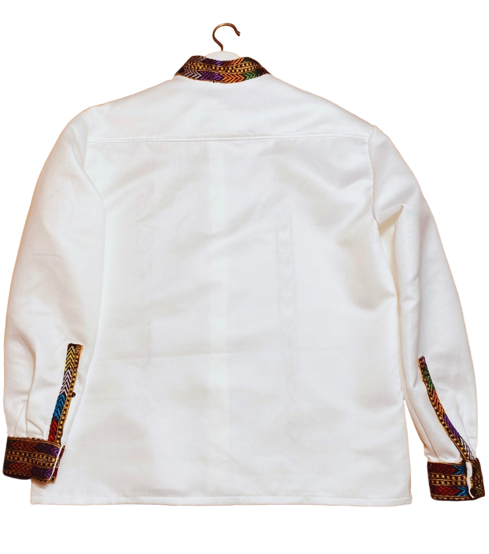Habesha Men’s Shirt embroidered with crosses