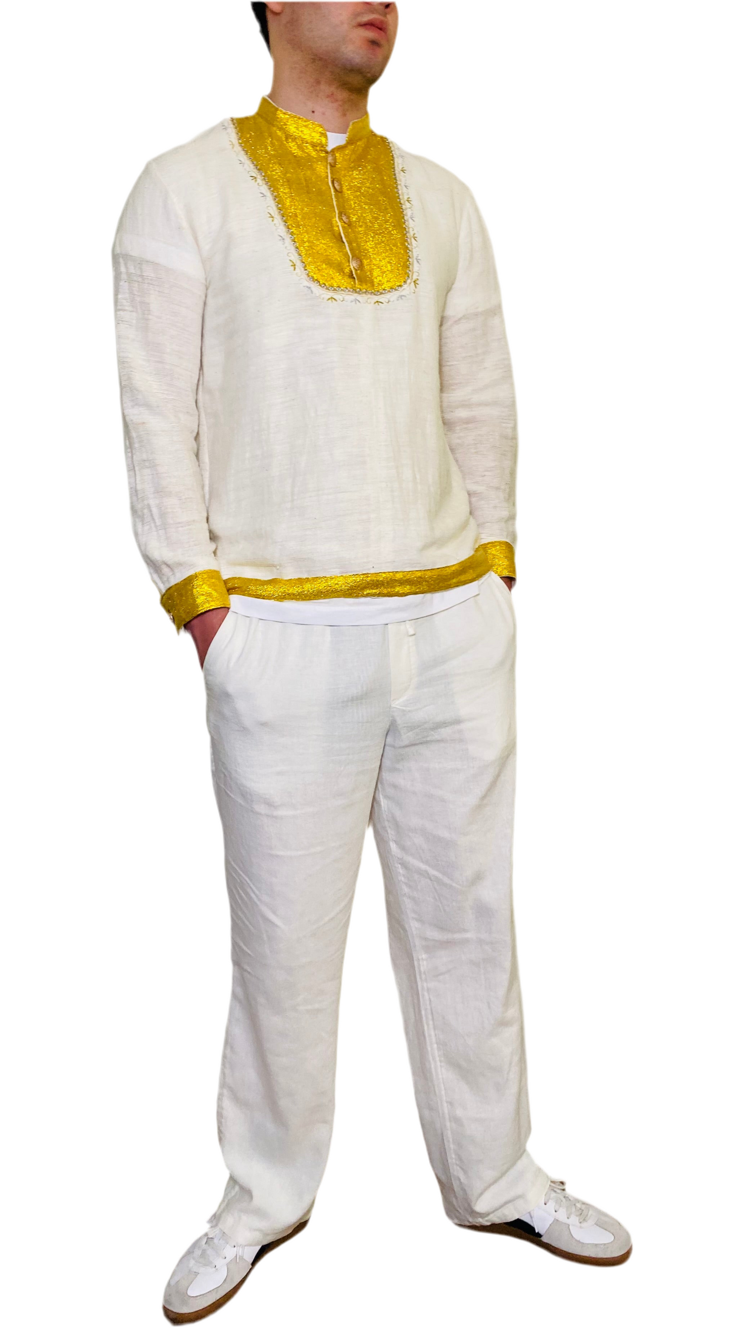 Gold Fetel Shirt ፈትል ሸሚዝ