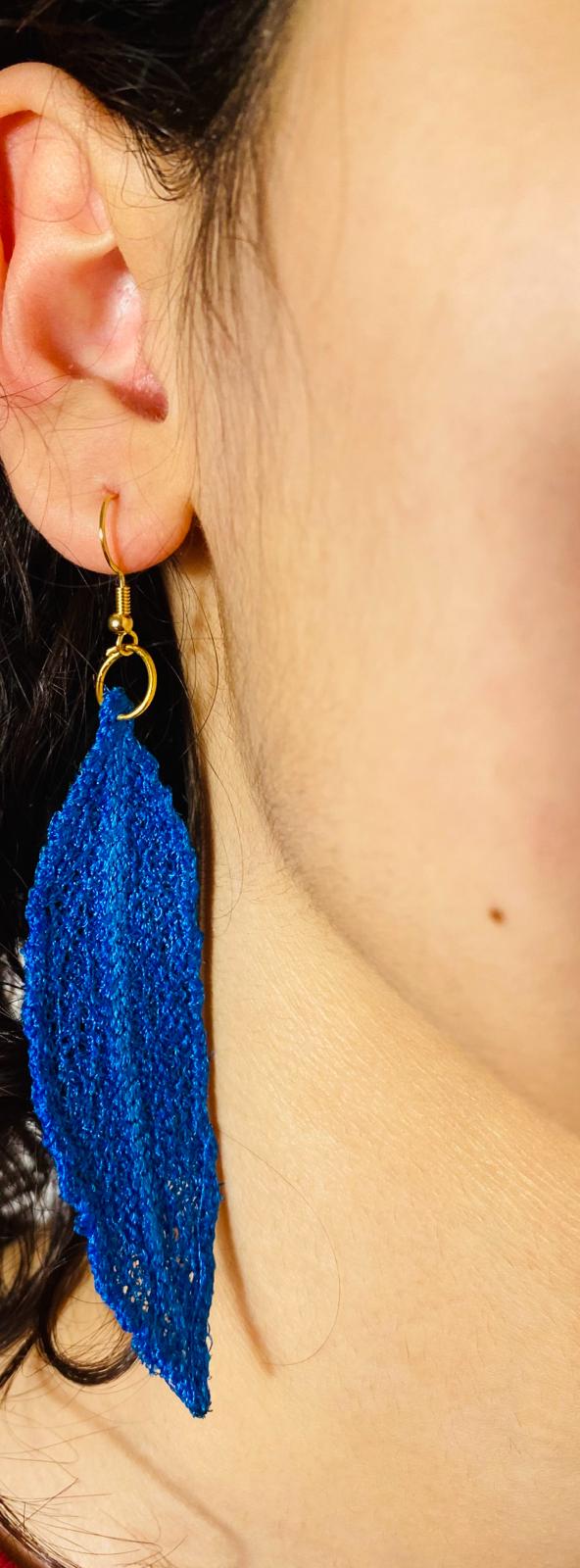 Handmade Earring Leaf đ