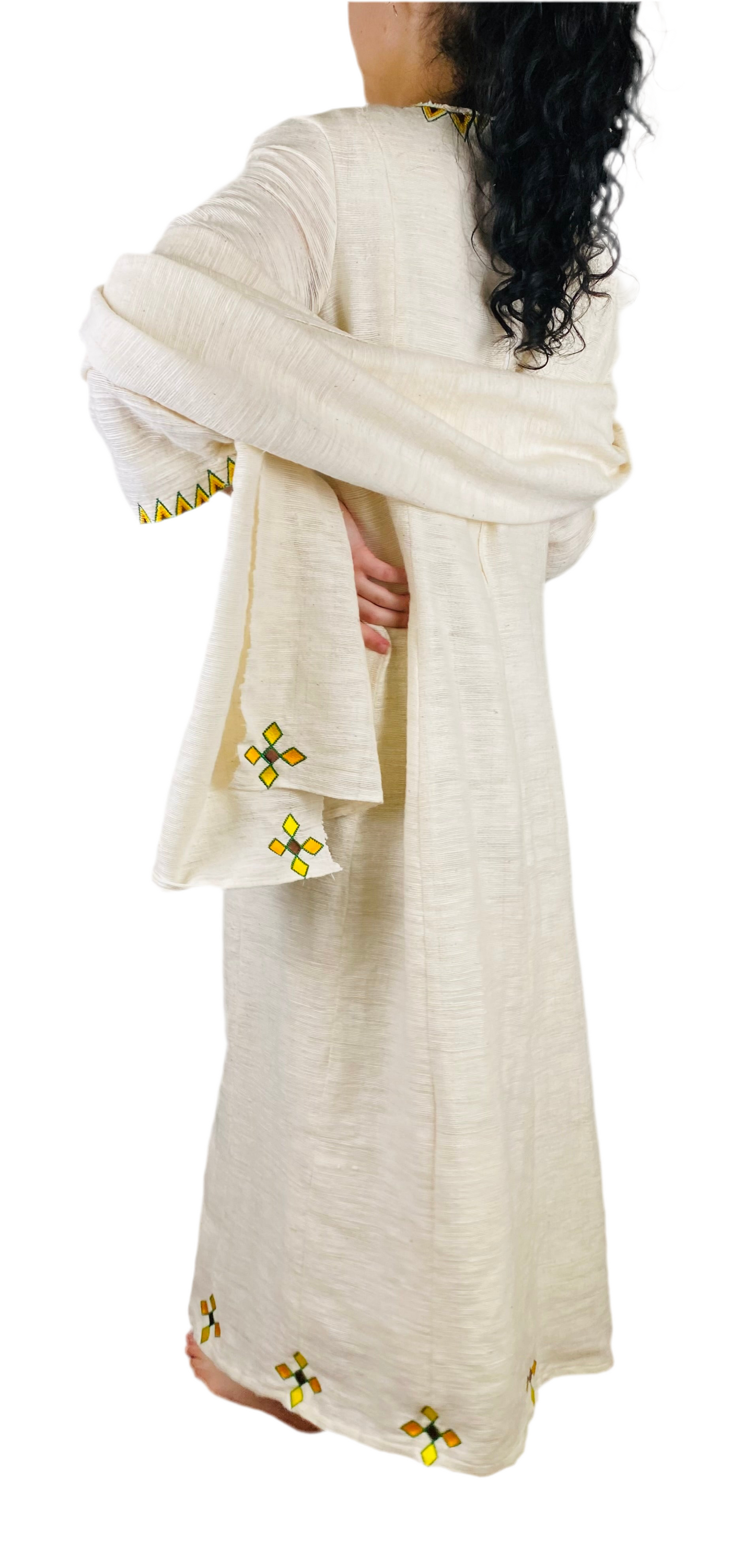 Fetel Habesha Kemis Cross (ሀበሻ ቀሚስ ፈትል) Handmade