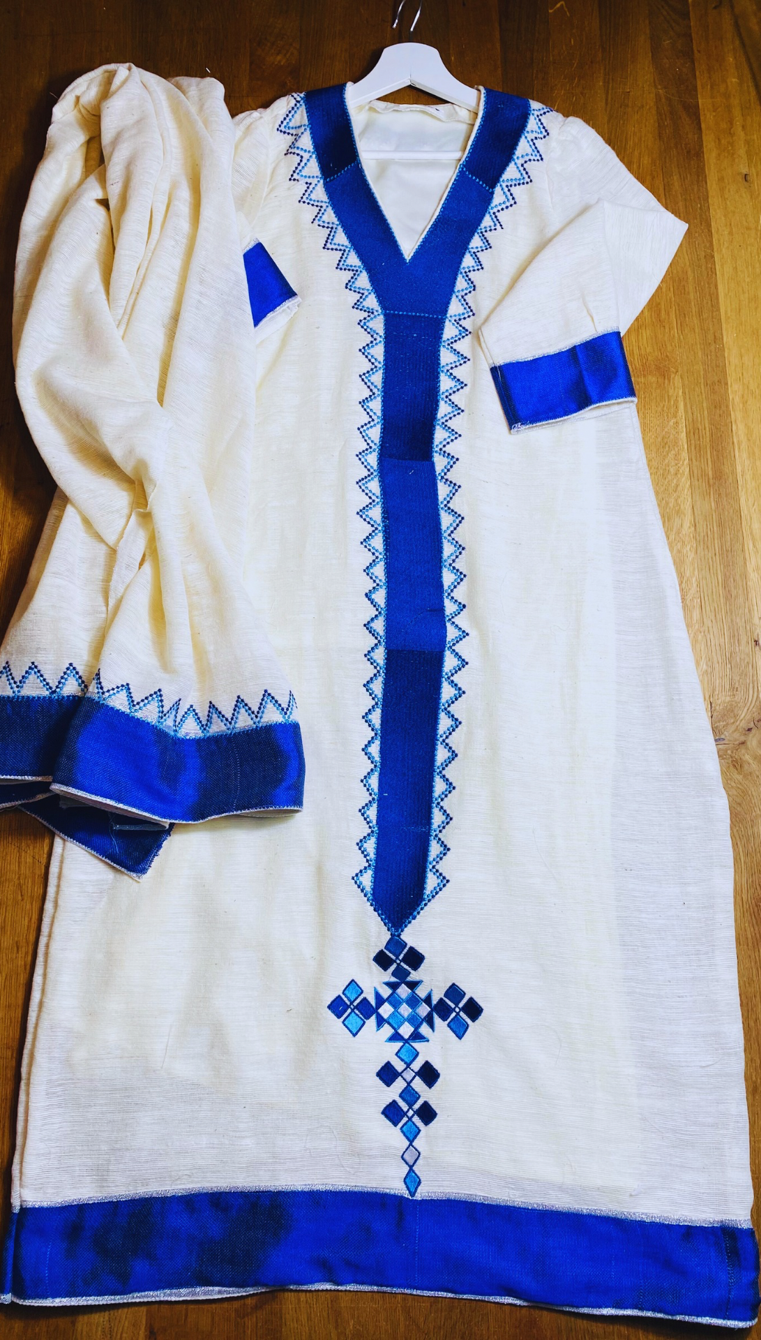 Fetel Habesha Kemis (ሀበሻ ቀሚስ ፈትል) Handmade