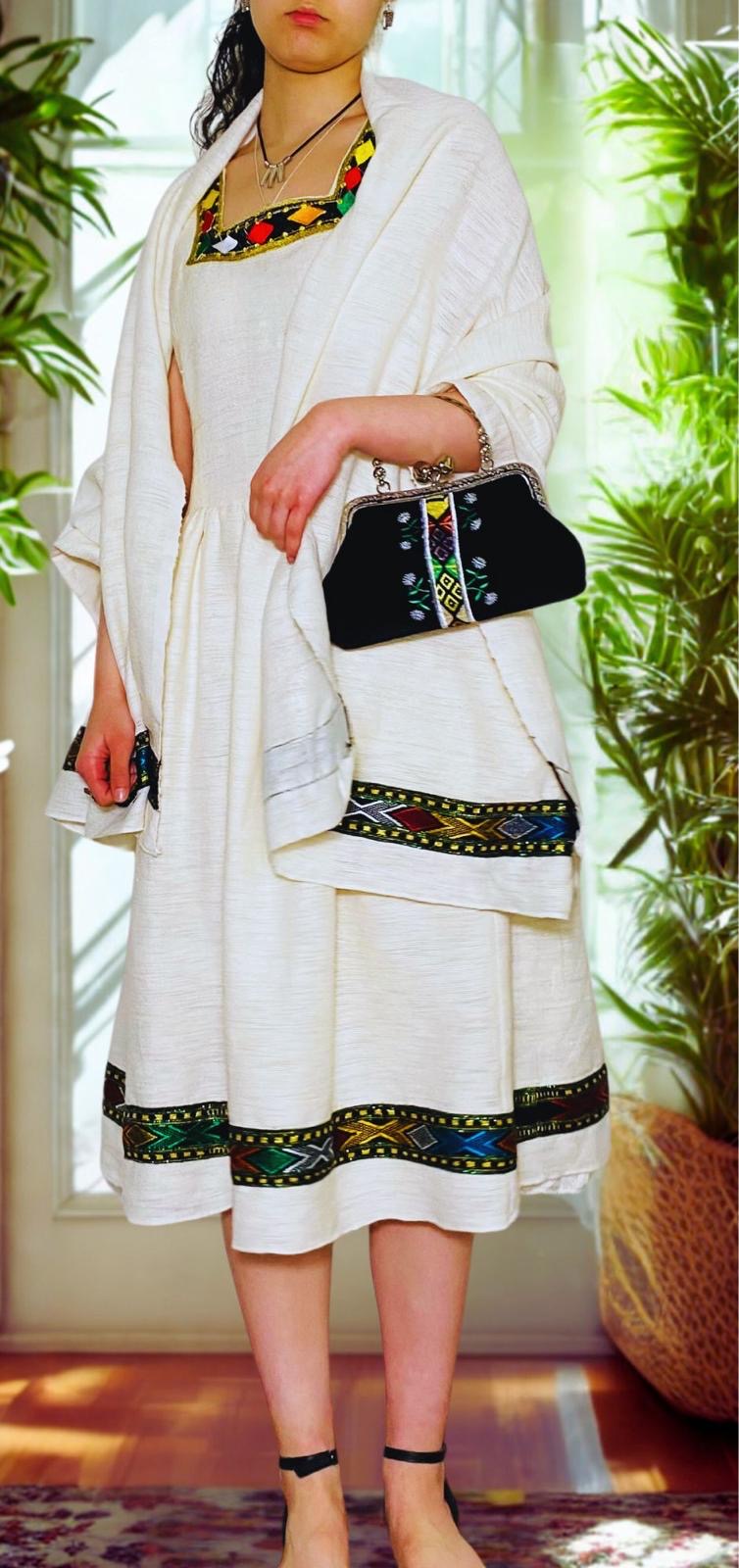 Clutch Bag black/Silver