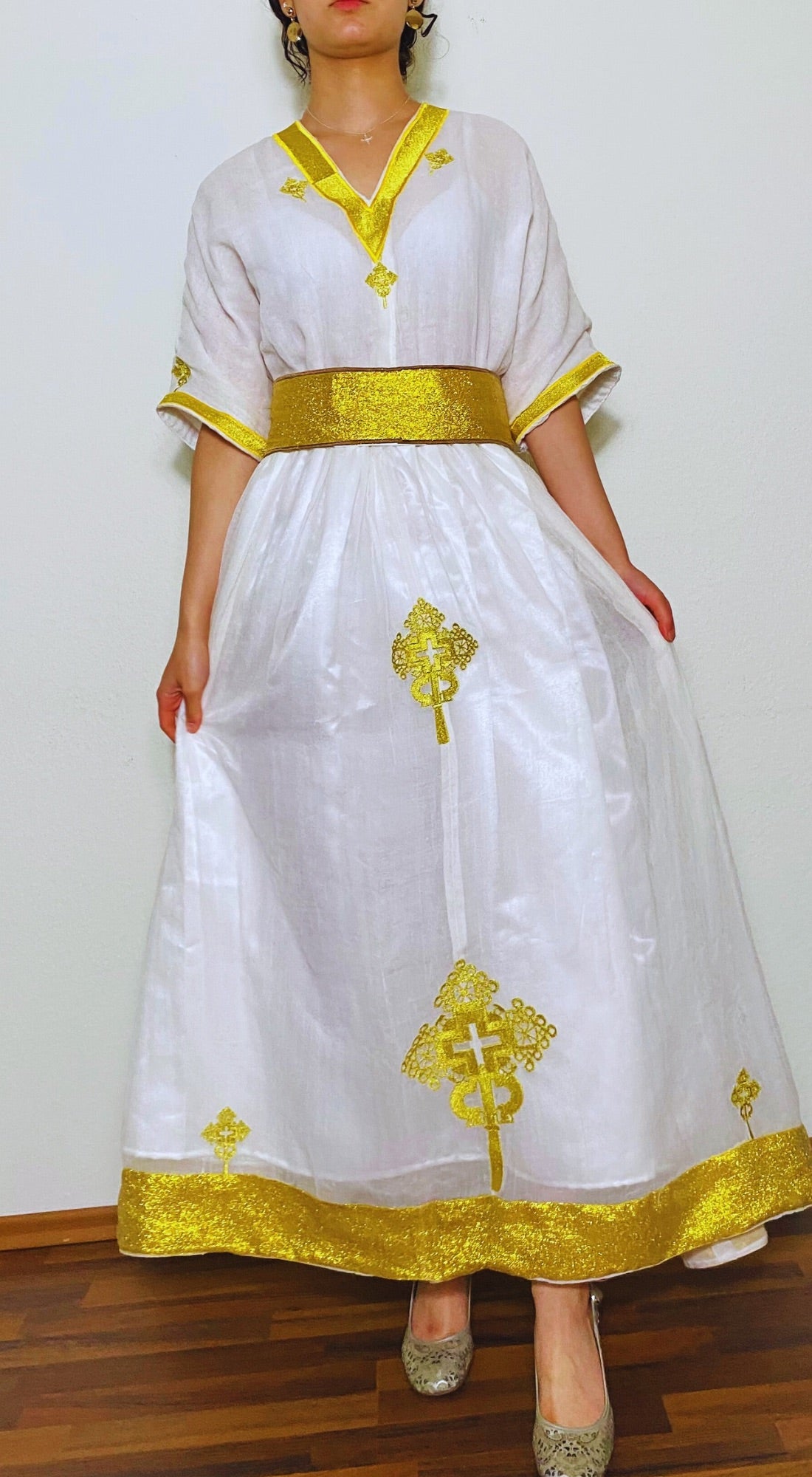 Golden Menen Habesha Kemis