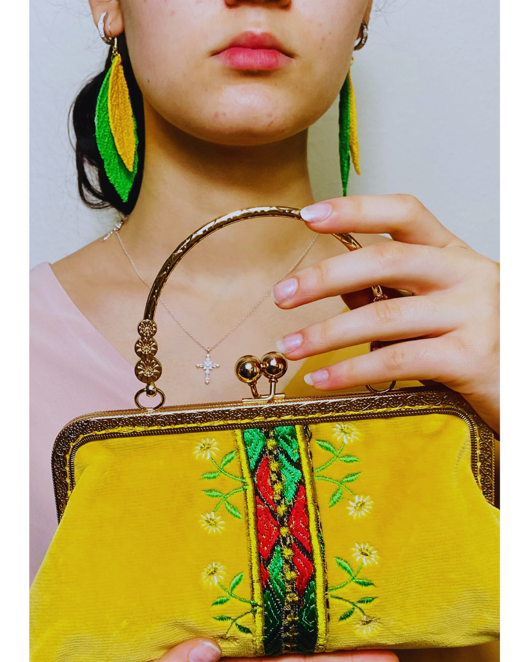 Handmade Earrings Habesha style