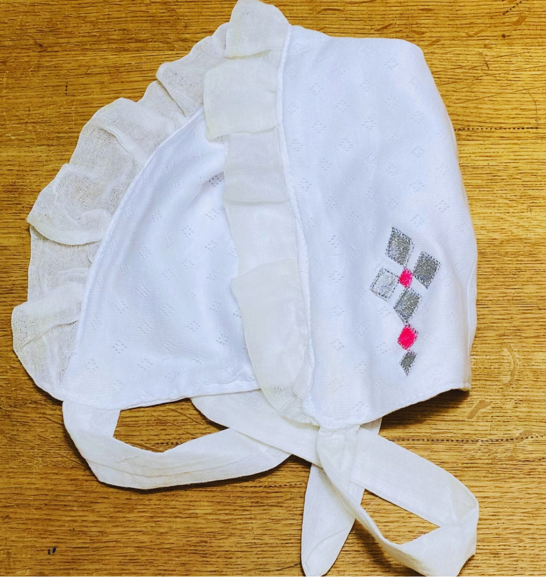 Ethiopian traditional girls christening outfit