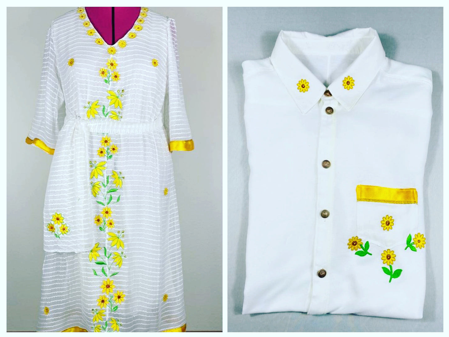 Adey Abeba አደይ አበባ Habesha Kemis (ሀበሻ ቀሚስ ሺሪሚሪ )