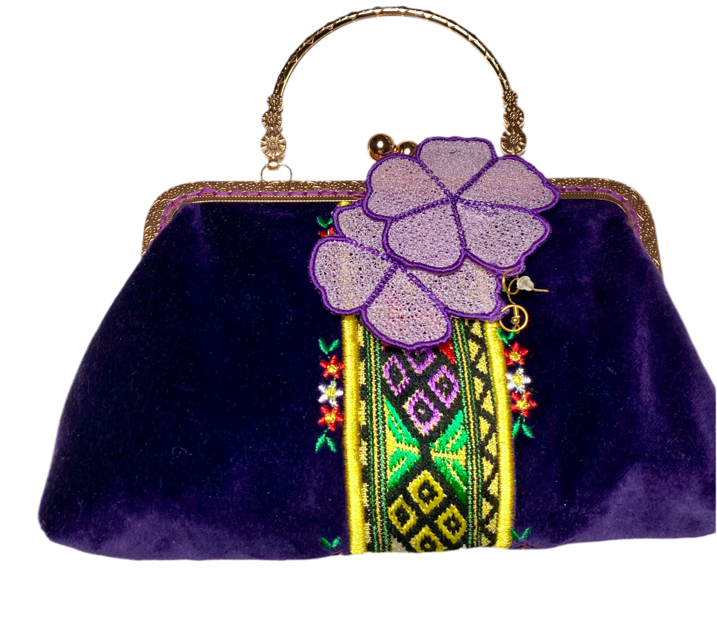 Clutch Bag purple