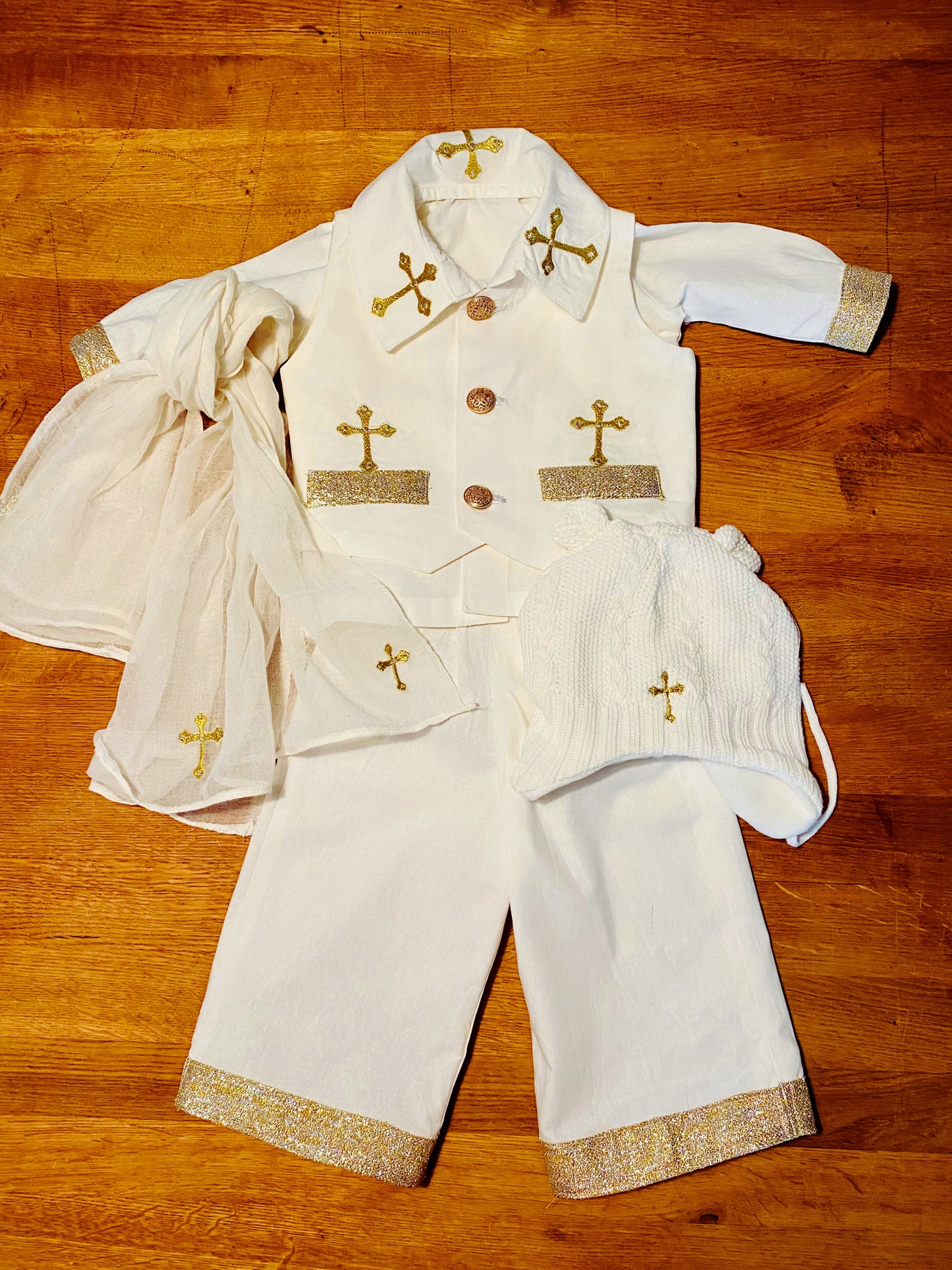 Shirt,Trouser and vest for boys (ሀበሻ ልብስ )