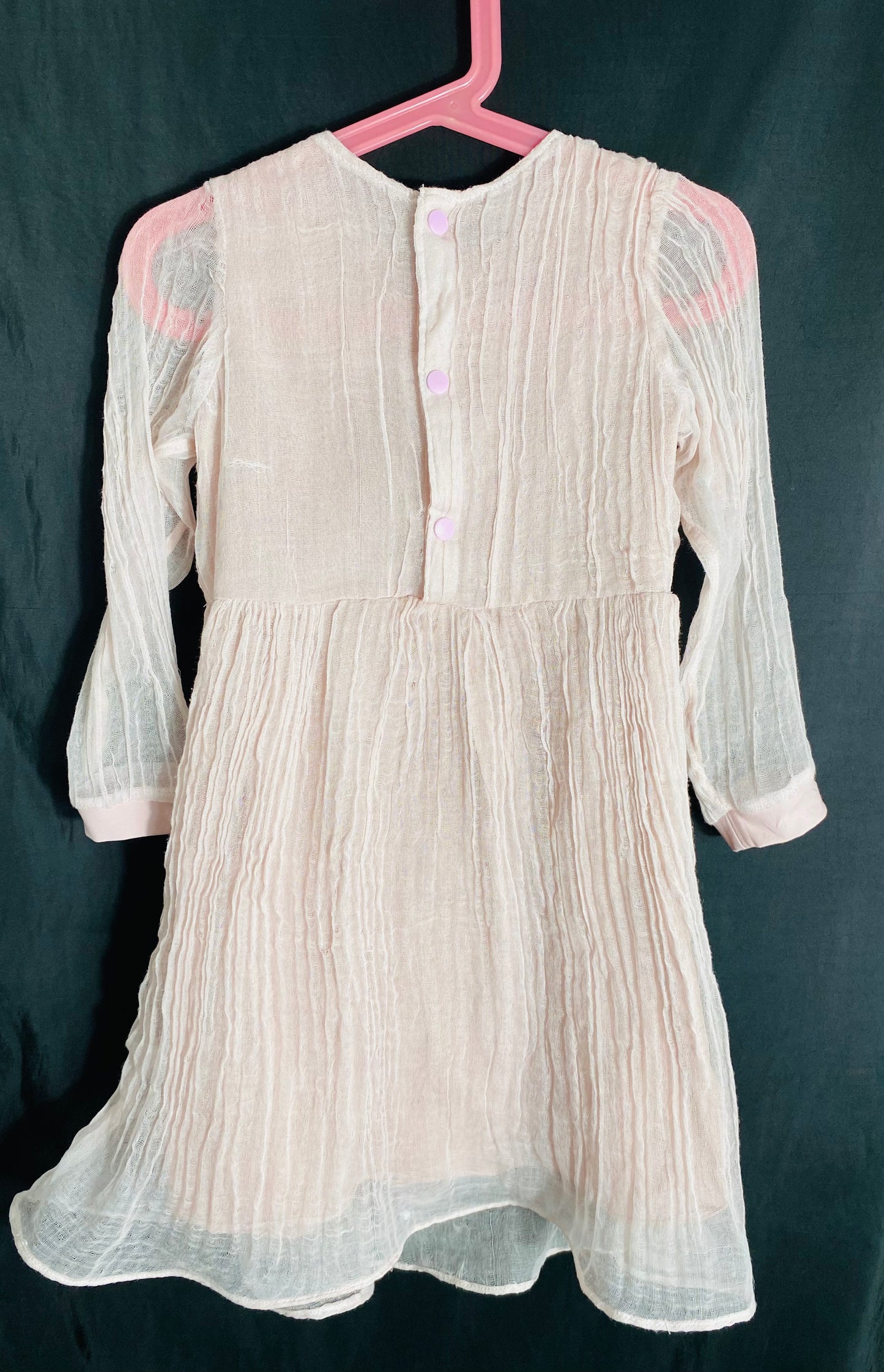 Habesha Kemis vintage pink (Girl's Dress)