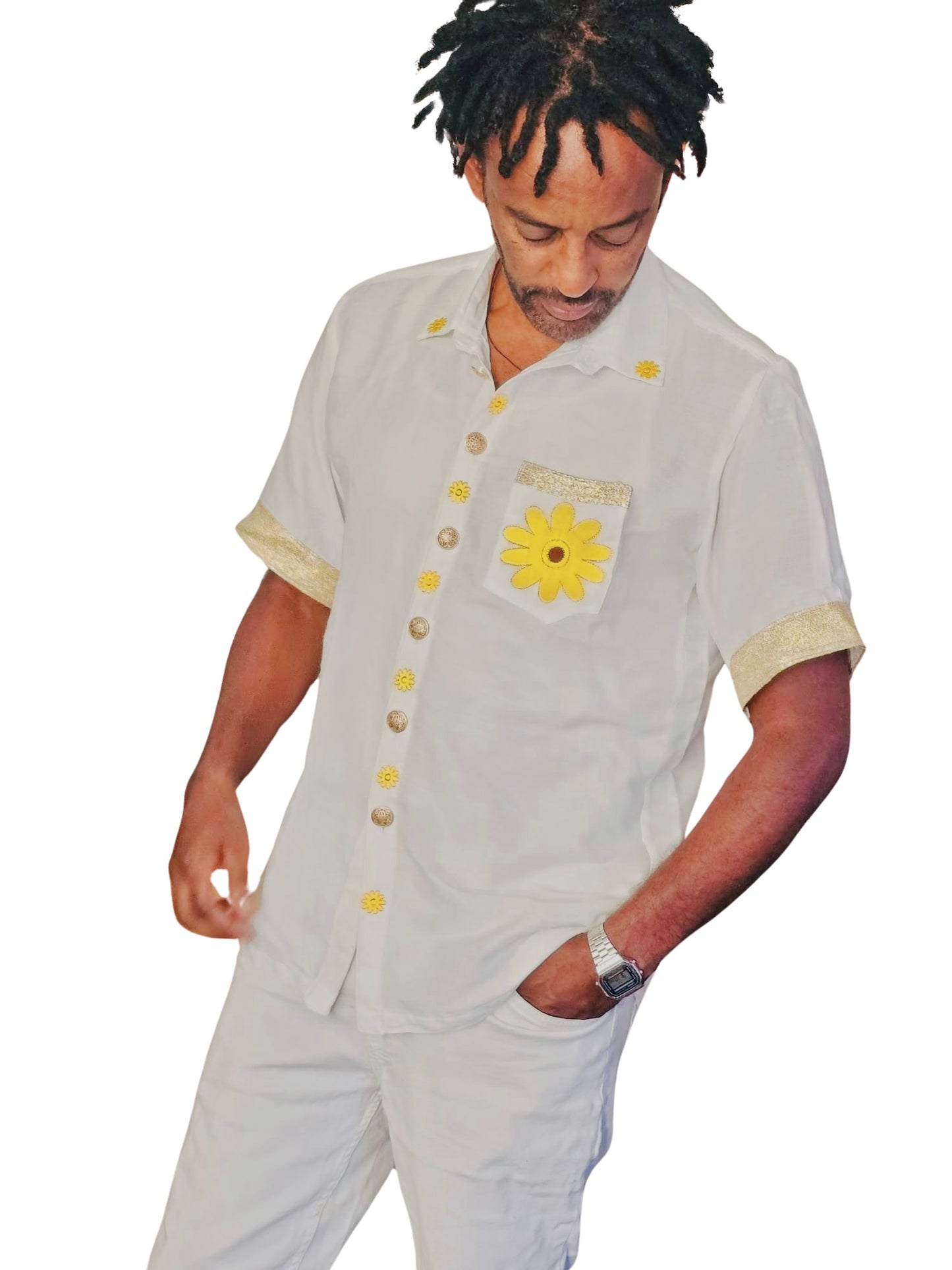 Ethiopian/Eritrean New Year Men’s Adey Abeba Shirt ሸሚዝ