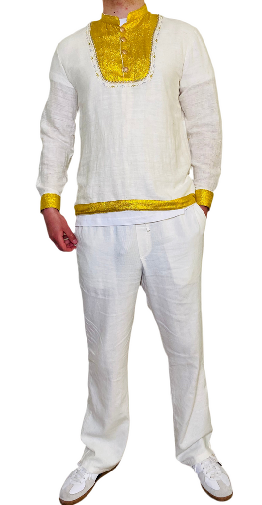 Gold Fetel Shirt ፈትል ሸሚዝ