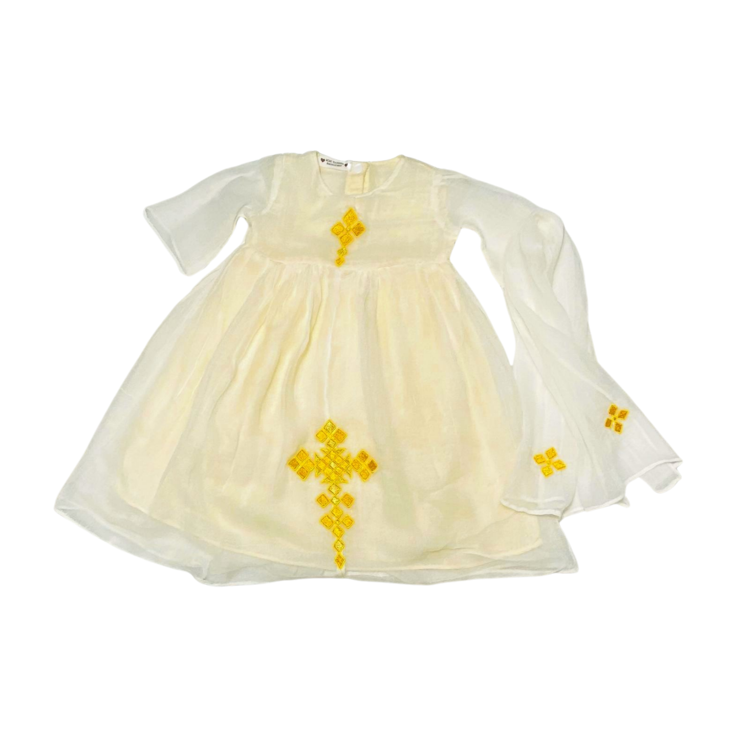 Ethiopian traditional girls christening  dress