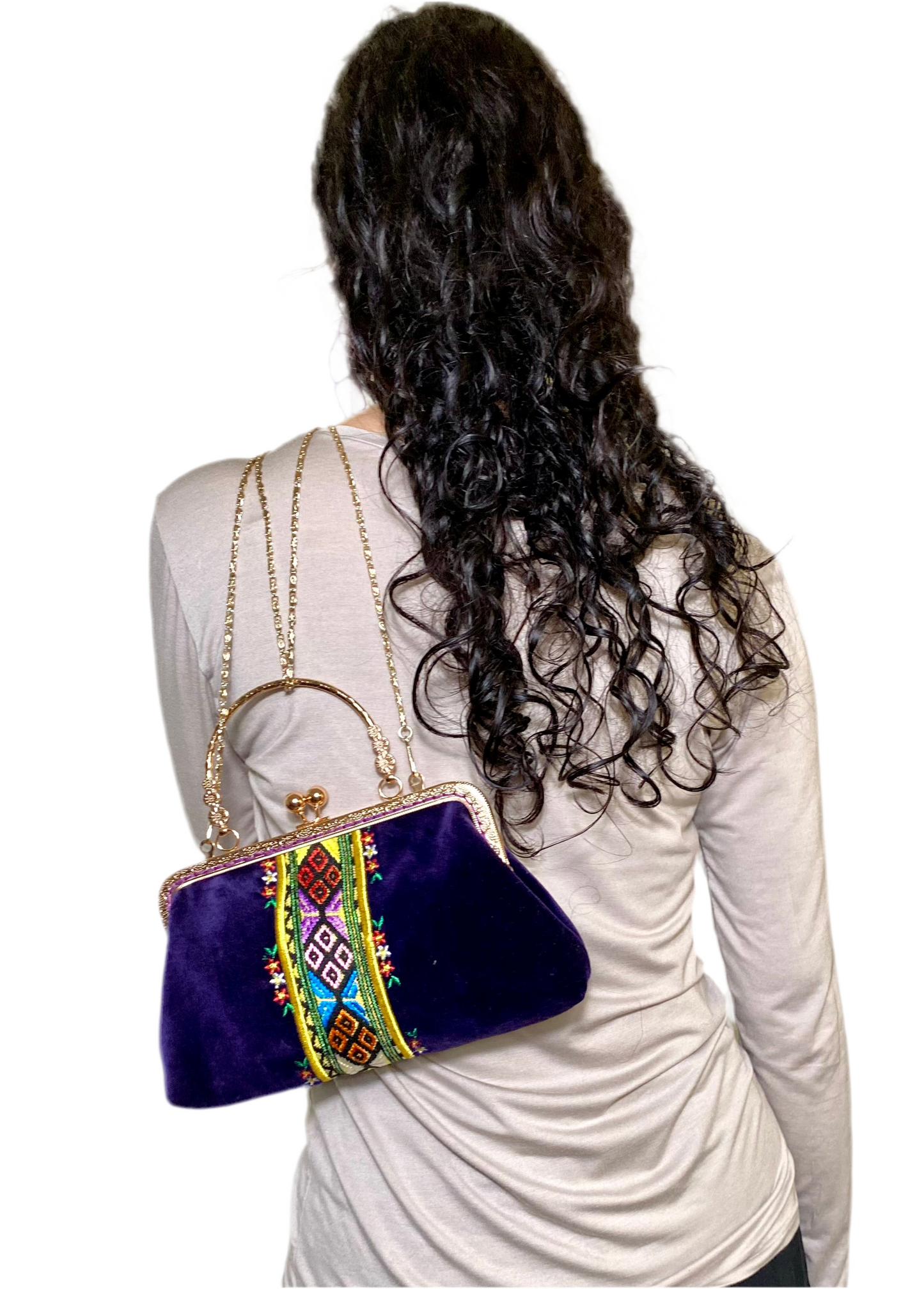 Clutch Bag purple