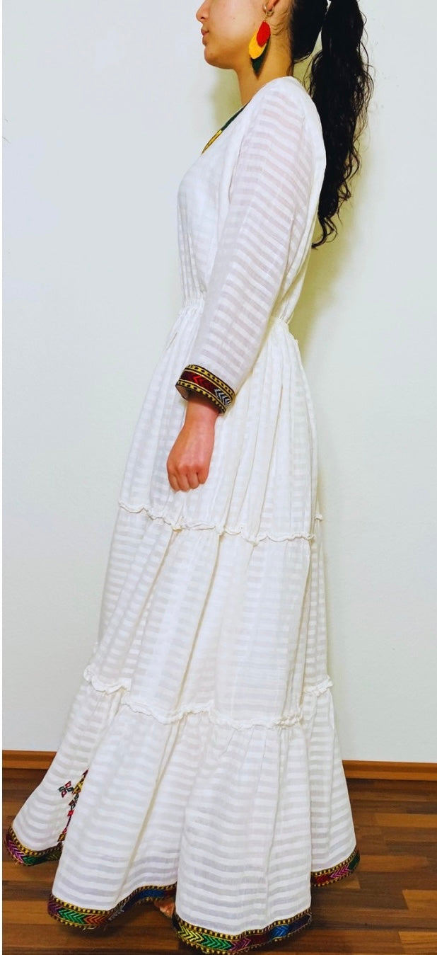 Shiri-Miri (ሺሪ-ሚሪ) Habesha Kemis Dress