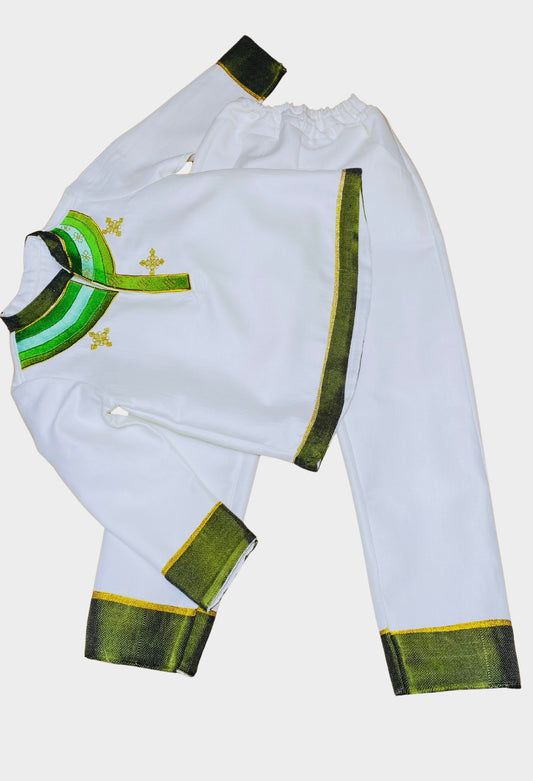 Habesha Kids Boy’s outfit green
