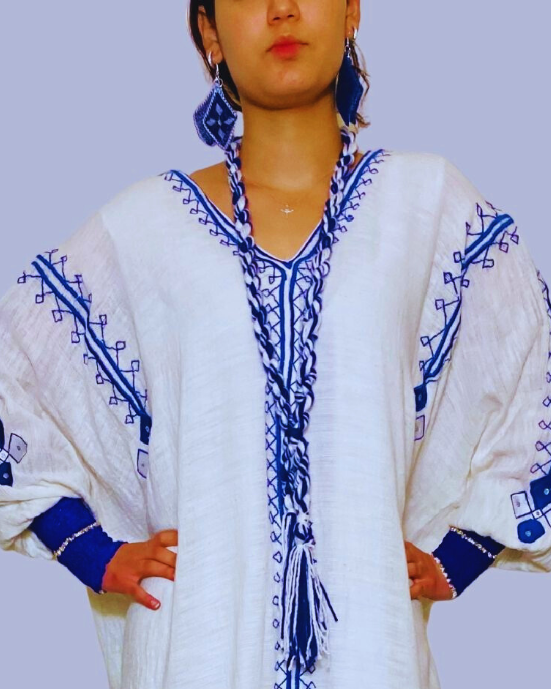 Handmade Earrings Habesha style