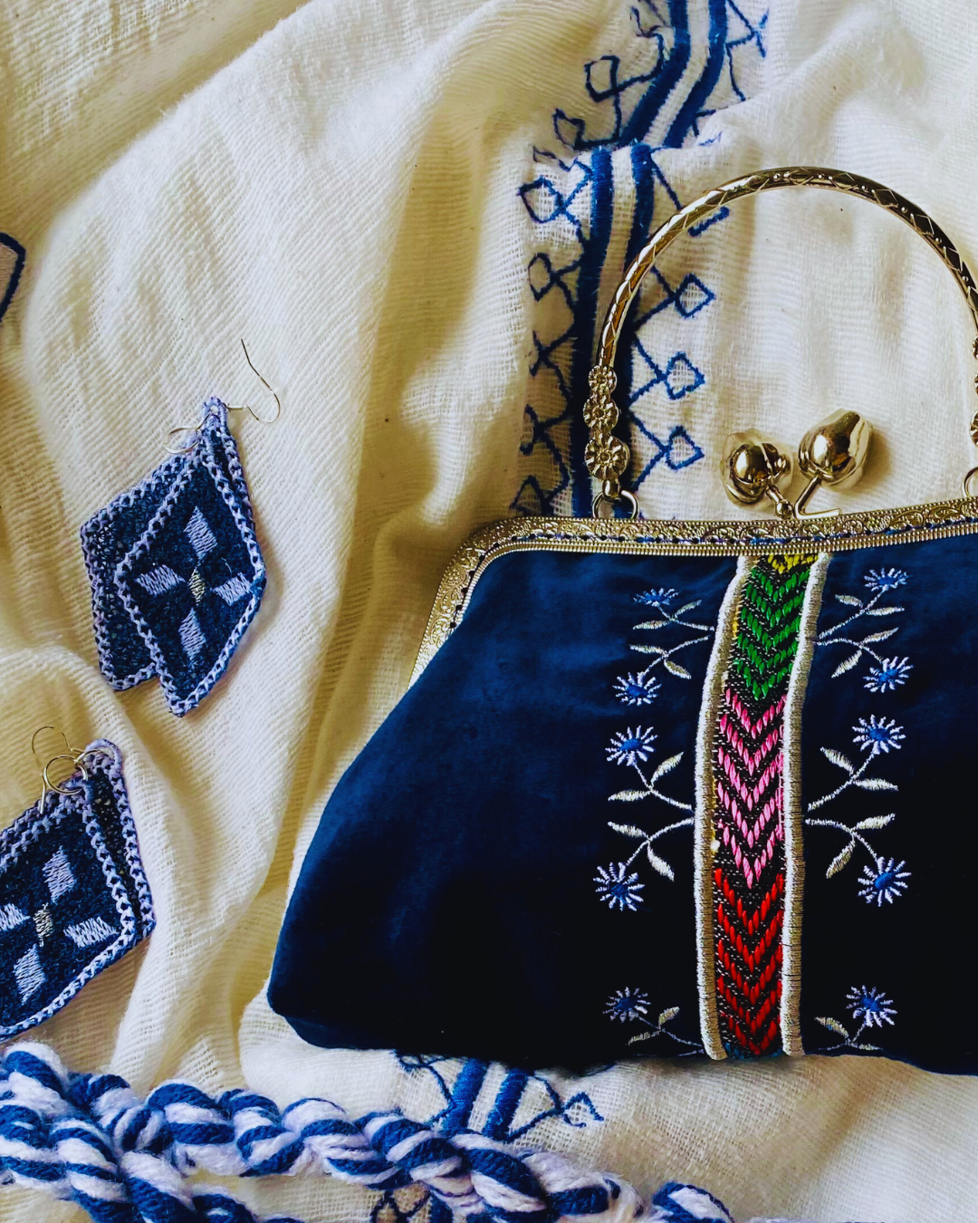 Handmade Earrings Habesha style